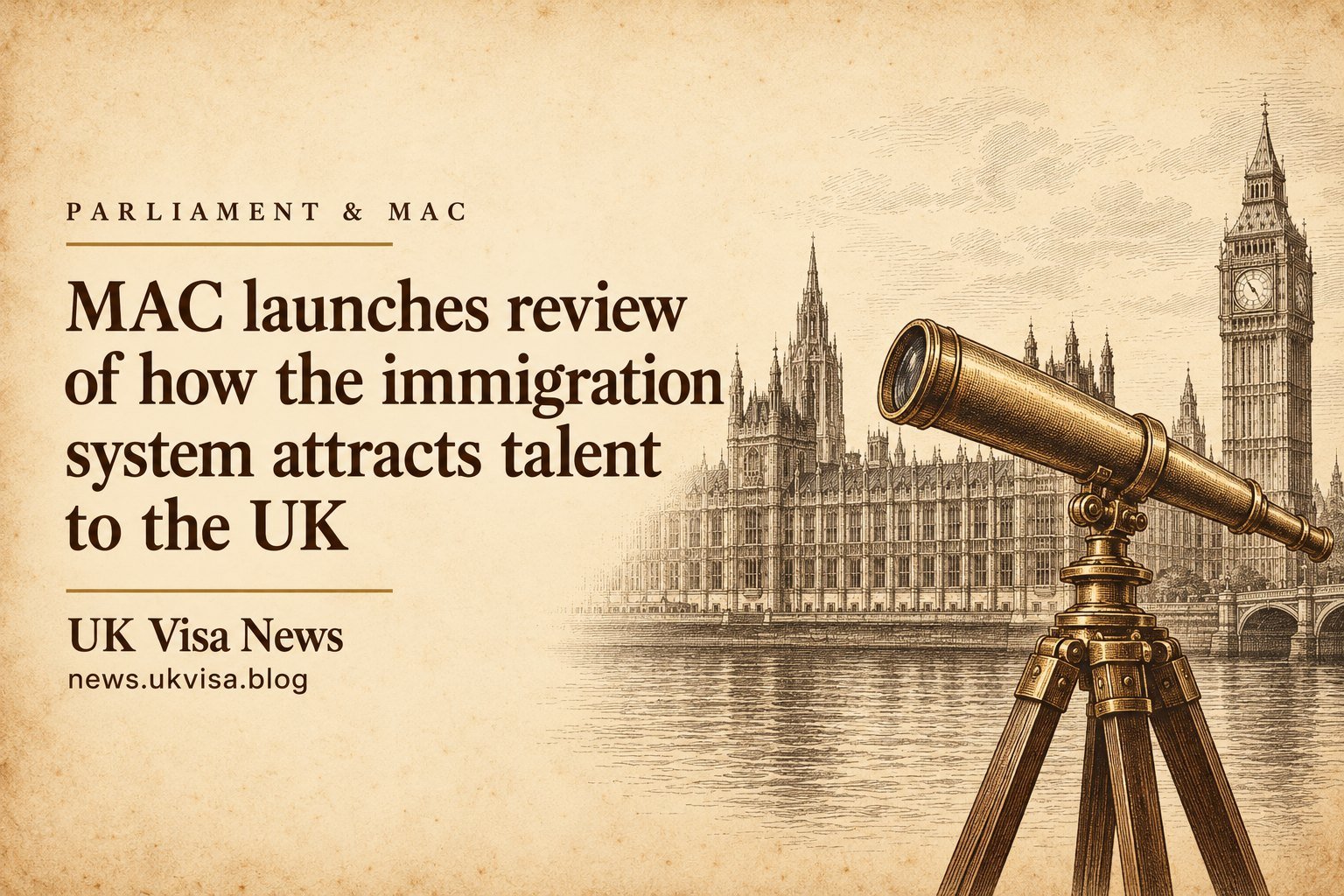 MAC launches review of how the immigration system attracts talent to the UK