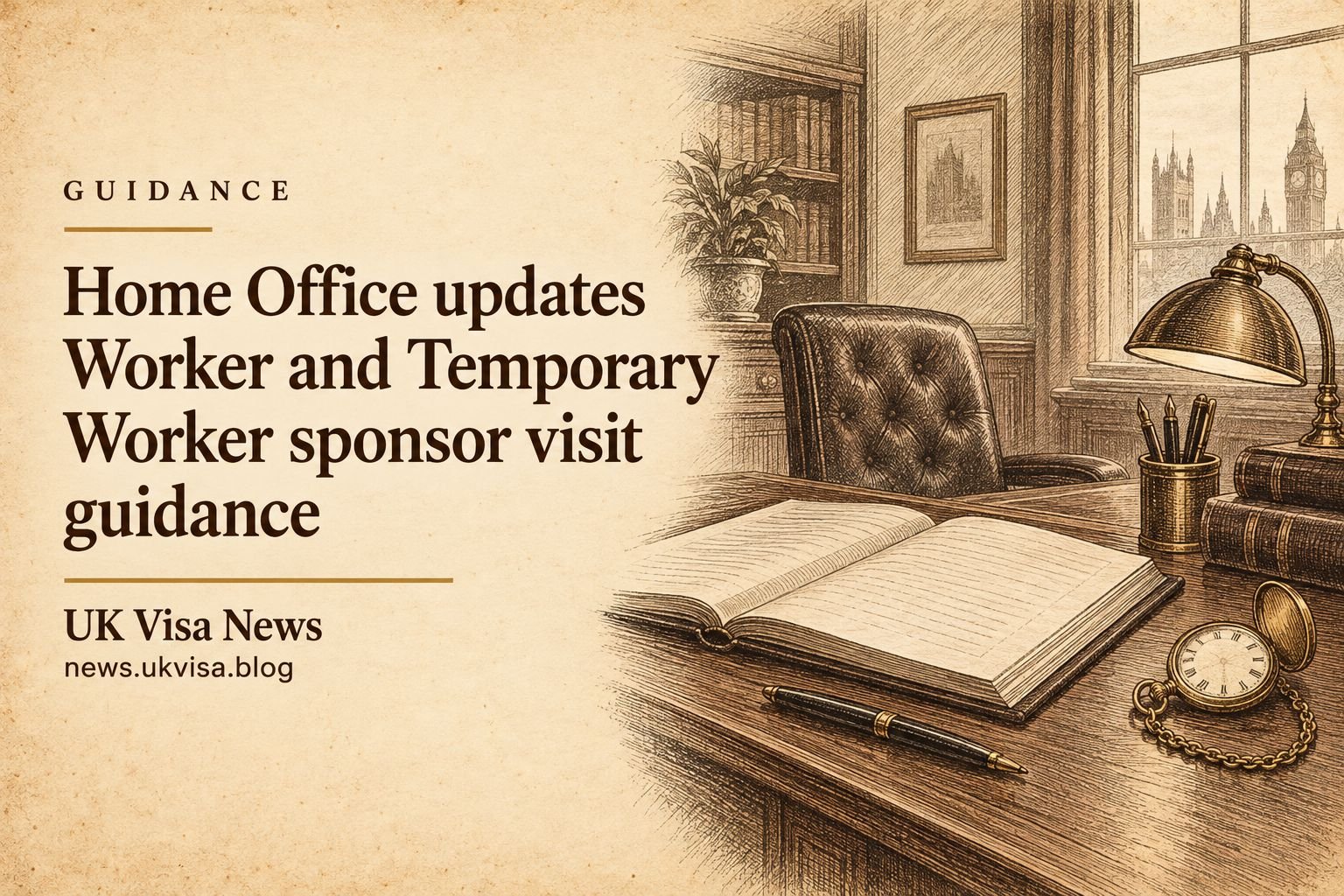 Home Office updates Worker and Temporary Worker sponsor visit guidance