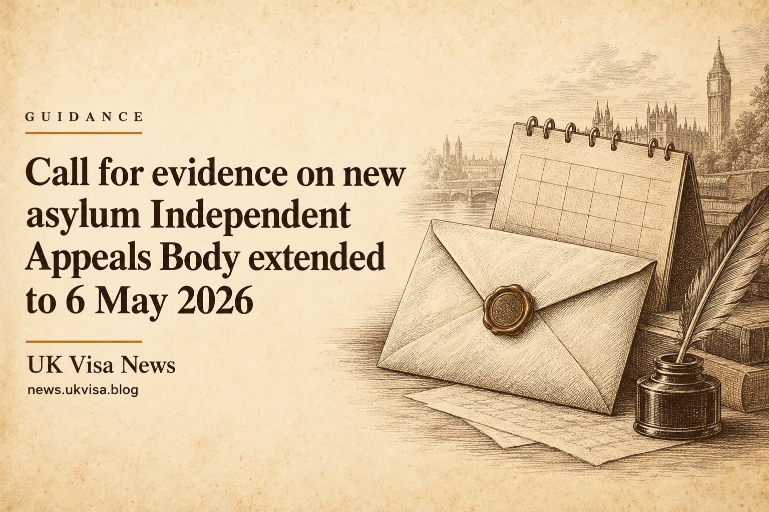 Call for evidence on new asylum Independent Appeals Body extended to 6 May 2026