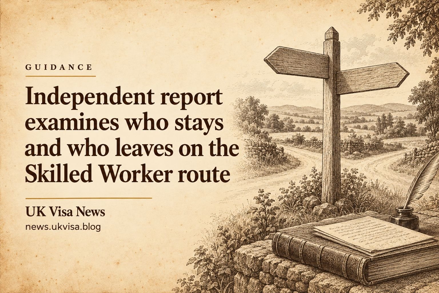 Independent report examines who stays and who leaves on the Skilled Worker route