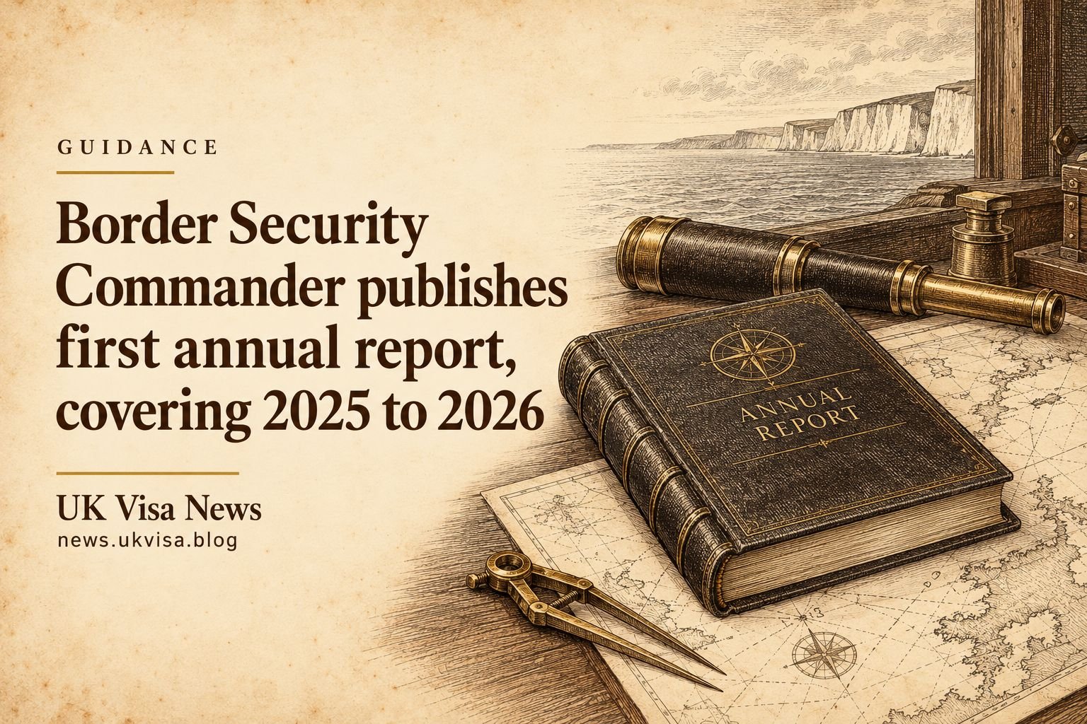 Border Security Commander publishes first annual report, covering 2025 to 2026
