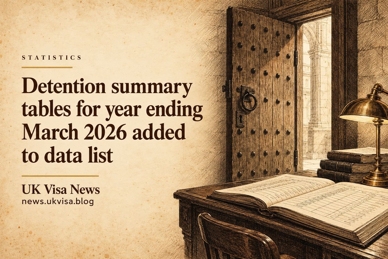 Detention summary tables for year ending March 2026 added to data list