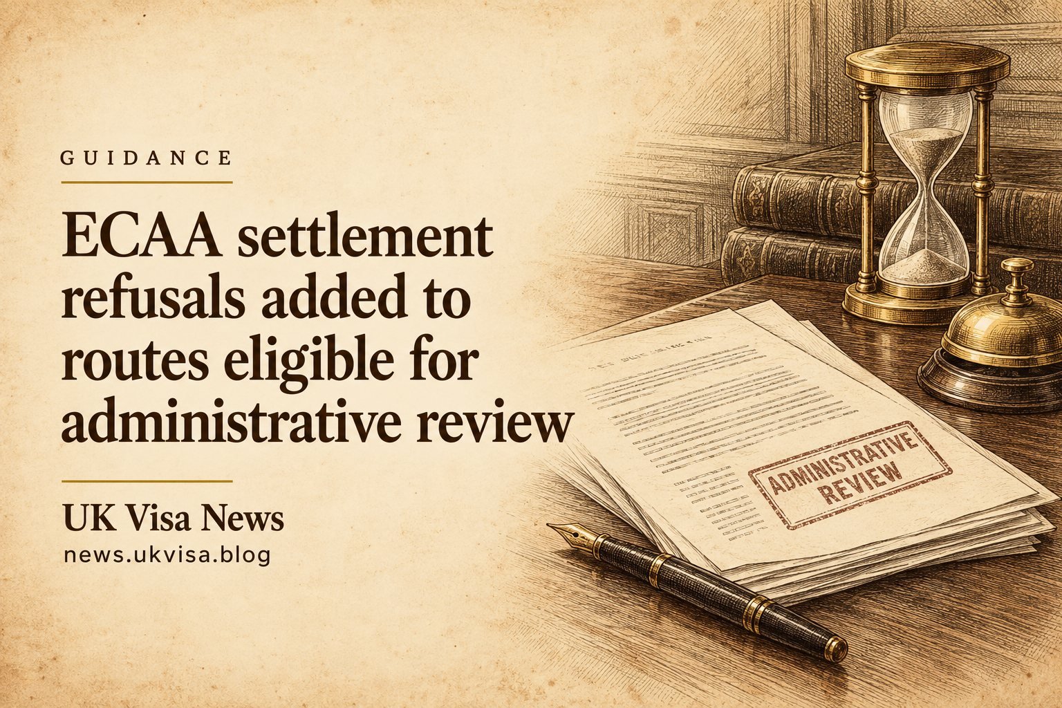 ECAA settlement refusals added to routes eligible for administrative review