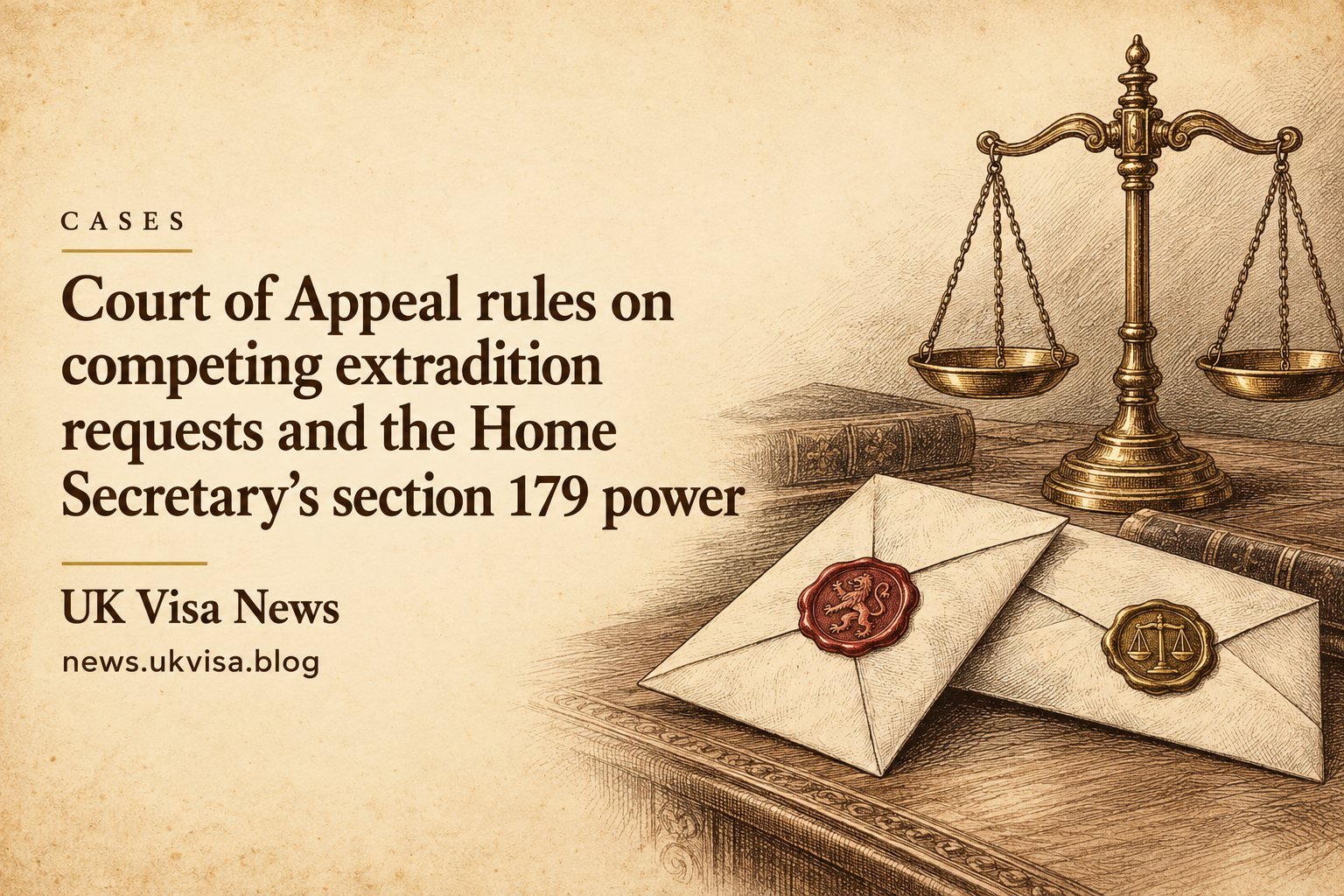 Court of Appeal rules on competing extradition requests and the Home Secretary’s section 179 power