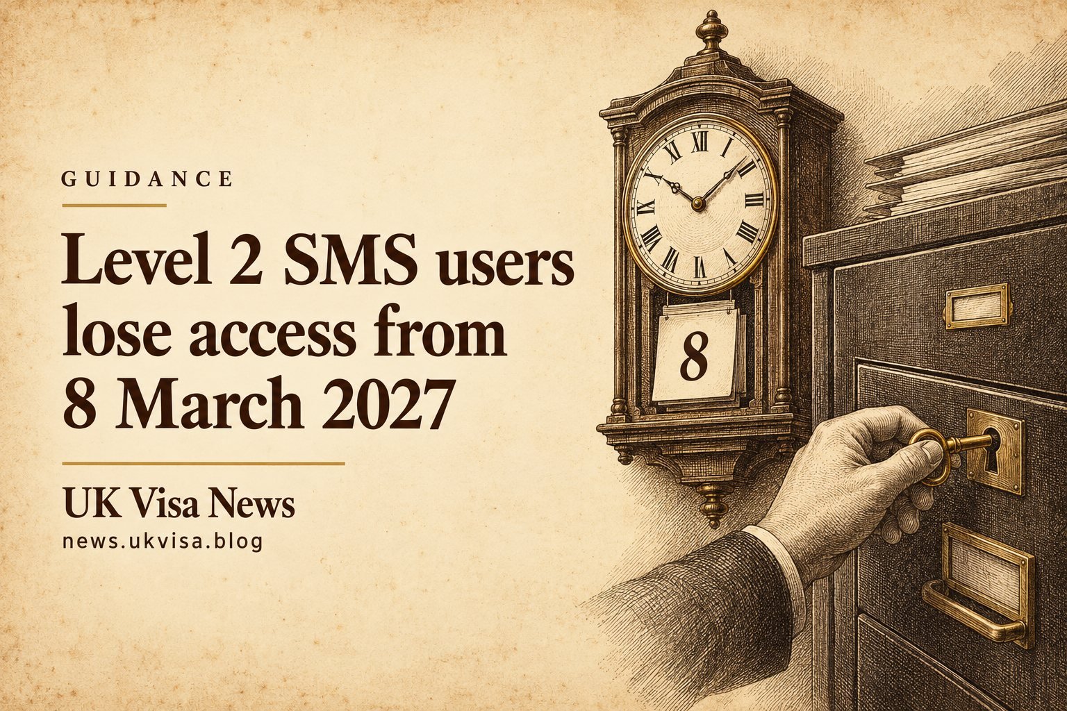 Level 2 SMS users lose access from 8 March 2027