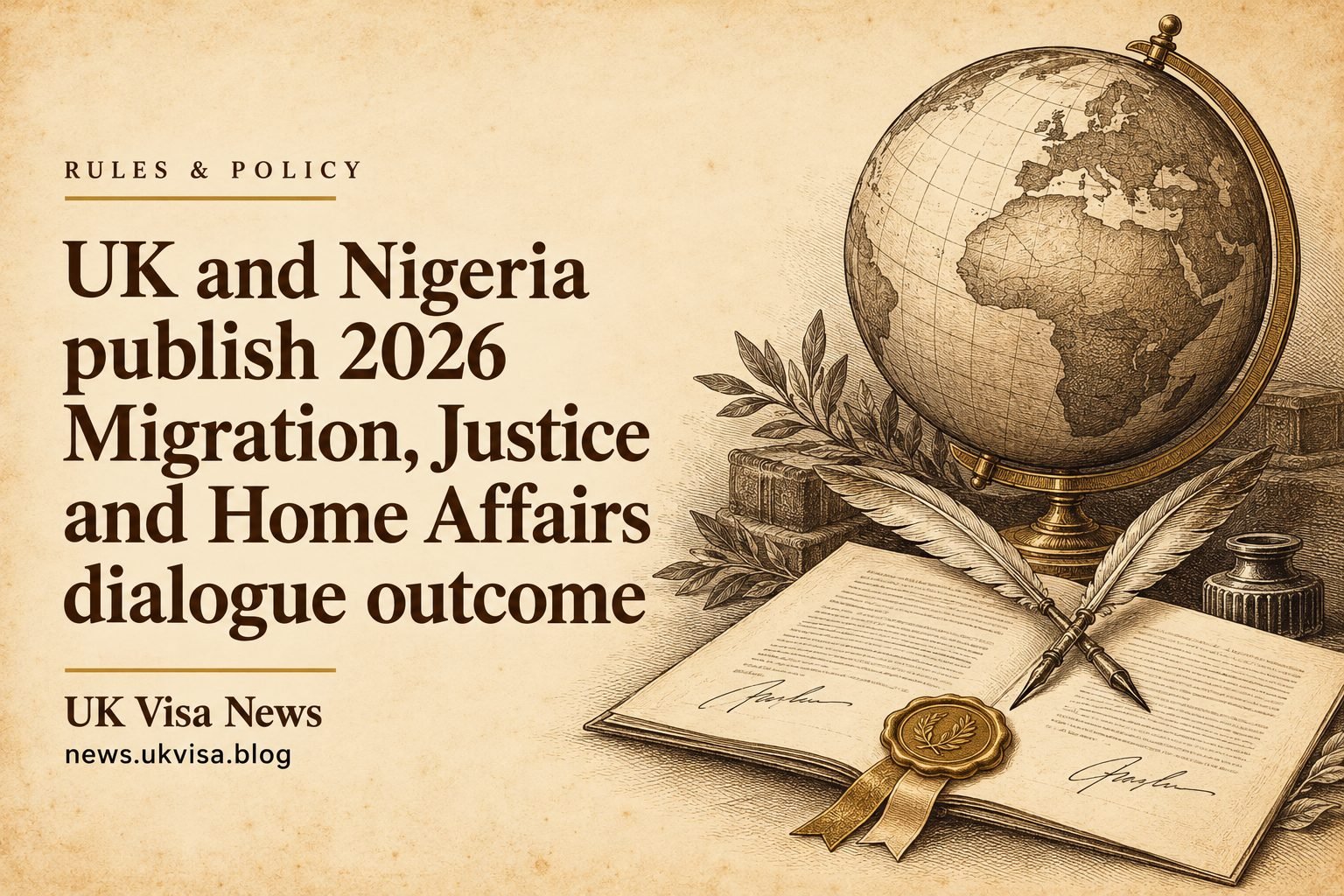 UK and Nigeria publish 2026 Migration, Justice and Home Affairs dialogue outcome