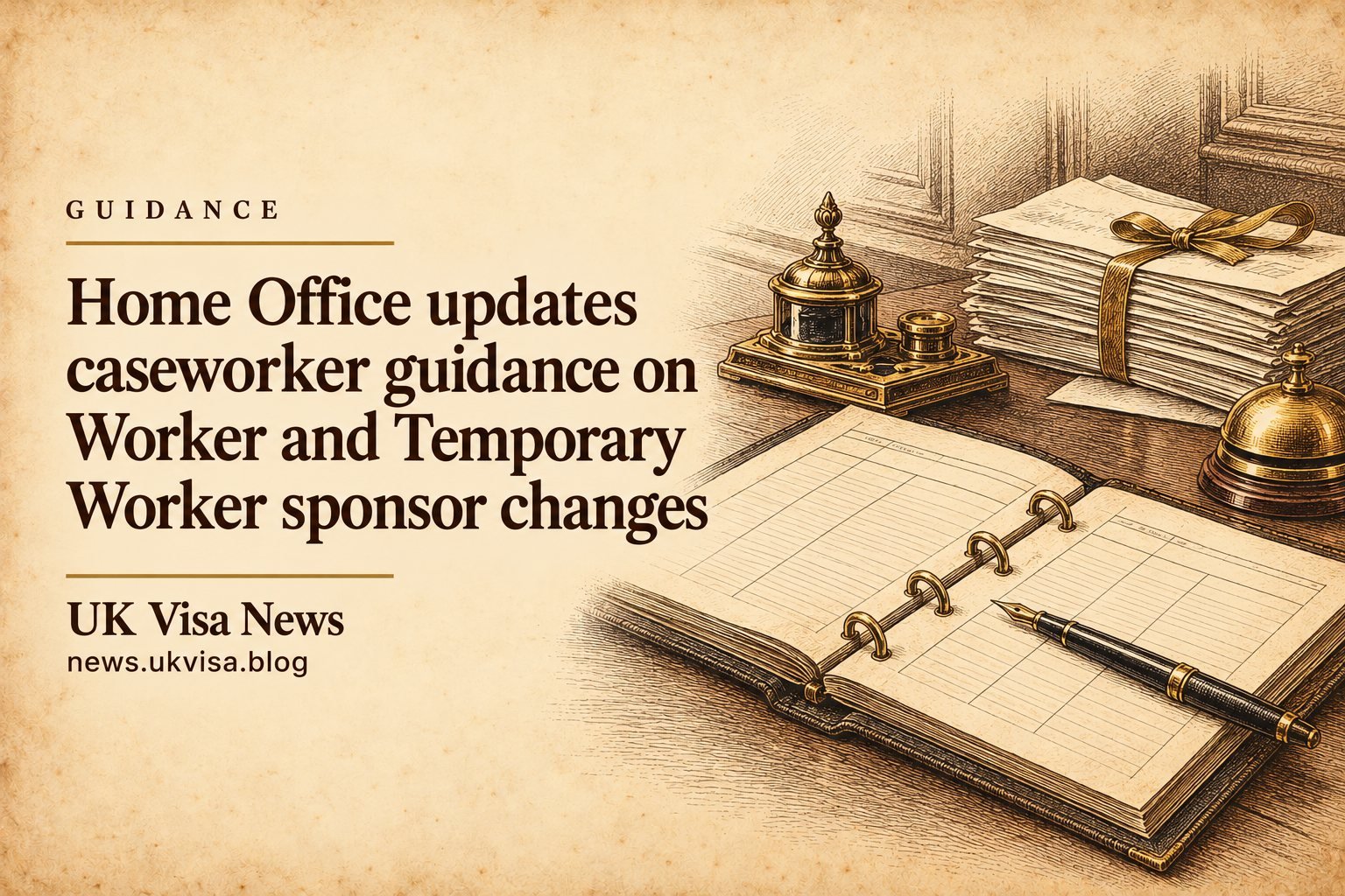 Home Office updates caseworker guidance on Worker and Temporary Worker sponsor changes